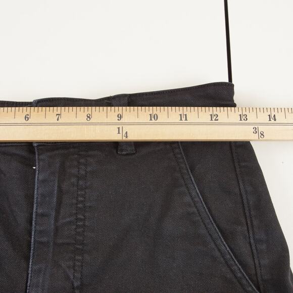 Everlane Black Straight Leg Crop Jeans Womens Sz 0 - Picture 6 of 15